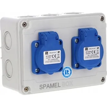 Rozvaděč Rozvodnice 2x3x16A INA=16A IP54 SB-001505-P0010-54