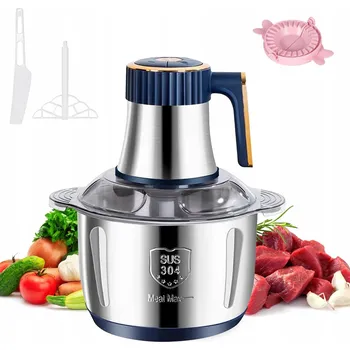 SEKÁČEK POTRAVIN KRÁJEČ NA ZELENINY ELEKTRICKÉ MASO SEKÁČEK KUCHYŇSKÝ ROBOT 5L