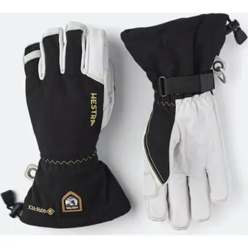 Rukavice Rukavice HESTRA Army Leather Gore-Tex 5 finger Black/White, 10