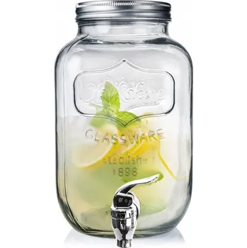 Sklenice Orion Láhev 4 L s Kohoutkem