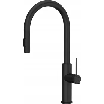 Vodovodní baterie Kuchyňská stojánková baterie Quadron Jennifer Q Line černá