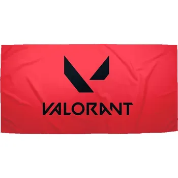 Osuška Sablio Ručník VALORANT Red - 30x50 cm