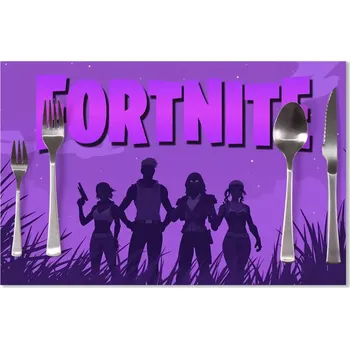 prostírání Sablio Prostírání FORTNITE Fialová silueta: 40x30cm