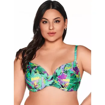 Dámské plavky PLAVKOVÁ PODPRSENKA SK 210 VIBRANT GREEN VIBRANT GREEN 75G