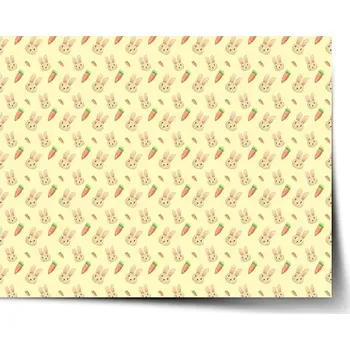 Plakát Sablio Plakát Zajíček s mrkví - 60x40 cm