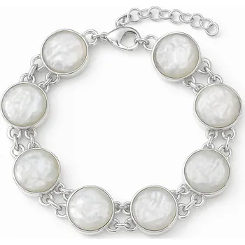 Náramek Perlový náramek White Harmony