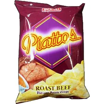 Chips Chipsy s příchutí Roastbeefu Piattos 85 g - Jack & Jill's