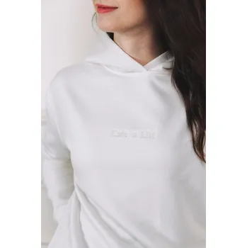 Dámská mikina Mikina Iff Ecru Kafe A Klid, XS