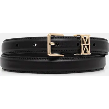 Módní doplněk Kožený pásek Marc O'Polo 5000009113 černá 99X, vel. 80