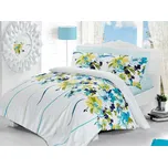 Faro Francouzské saténové povlečení Valentini Tual tyrkysové 220x200/70x80cm