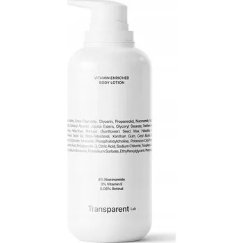 Tělové mléko Transparent Lab Vitamin Enriched Body Lotion - Tělové mléko s retinolem
