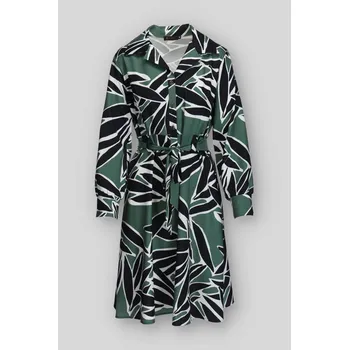 Dámské šaty Košilové šaty Jopess 59059 barva: zelená, velikost: 36