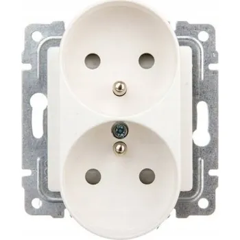 Elektrická zásuvka Kos-Elektro System Elektrická Zásuvka bílá