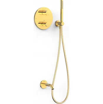 Vodovodní baterie TRES Therm-Box Sada podomítkové sprchové a vanové baterie 26225006OR