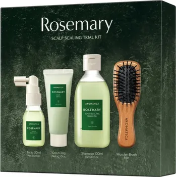 Kosmetická sada Dárková Sada pro péči o vlasy Aromatica Rosemary 4 díly. Mini Set