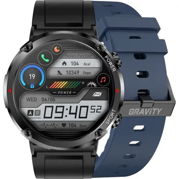 Chytré hodinky SMARTWATCH Pánské GRAVITY GT21-1 TOOTH CALL, DODATEČNÝ PÁSEK (sg025a) Barva (Varianta): tay-51396-uniw