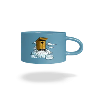 Bastard Hážu to na cloud hrnek makronka Blue Macaron