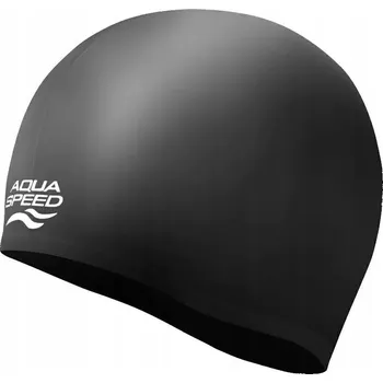 Plavecká čepice pro dospělé Silikonová Aqua Speed černá