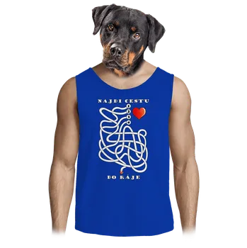 Pánské tílko Bastard Cesta do ráje pánské tílko Royal Blue