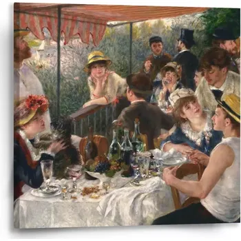 Obraz Sablio Obraz Snídaně veslařů - Auguste Renoir - 50x50 cm