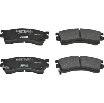 Brzdová destička Sada brzdových destiček, kotoučová brzda JURID 572434J