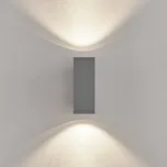 Deko-Light LED venkovní nástěnné svítidlo ShoreLine Pro Square up/down, světle šedá LED 7,5 W celkem - Doprava zdarma