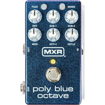 Kytarový efekt MXR M306 Poly Blue Octave + prodloužená záruka 3 roky