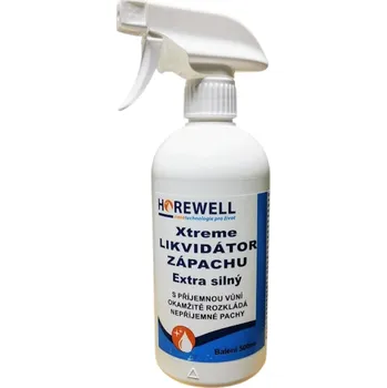 Osvěžovač vzduchu Horewell Xtreme likvidátor zápachu 0,5 l + Dárek Nano houbička na čištění nečistot