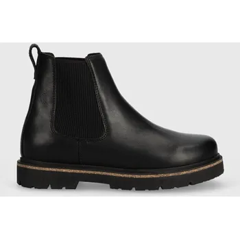 Pánská móda Kožené kotníkové boty Birkenstock Highwood 1025781 černá 99X, EUR 42