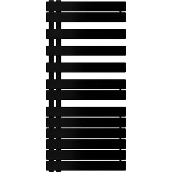 Radiátor Zehnder Radiátor Zehnder Roda Spa Asym 118,3x55 cm, pravý, RAL 0557 black matt, ROFR-120-055-0557 ROFR-120-055-0557