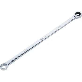 Ruční nářadí BGS 7244, Ráčnový očkový klíč | extra dlouhý | 14 mm