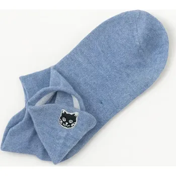 Dámské ponožky Dámské kotníkové ponožky s kočičím motivem – různé barvy - Model6