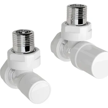 Ventil Zehnder Ventil Zehnder rohový, šroubení pro zpátečku Standard 1/2", Set A, bílá, Z-838881 Z-838881