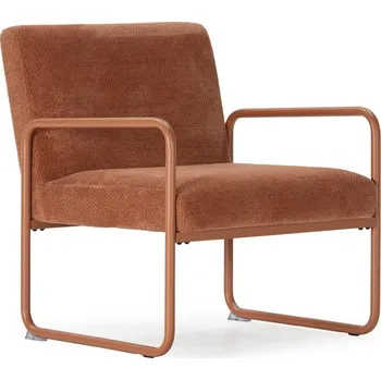 Křeslo Žinylkové křeslo v terakotové barvě Vince – MOME ID_1818942