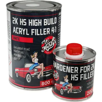 Tmel Marty´s Hi-Build Plnič 4:1 800ml + 200ml tužidla - bílý