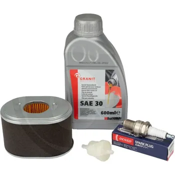 Sada na údržbu motoru Loncin G160FD, G200FD, LC168FD-I & II olej, filtry, svíčka