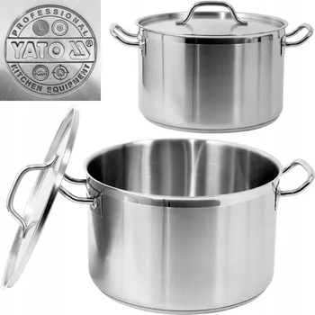 Hrnec STŘEDNÍ HRNEC S POKLICÍ Z NEREZOVÉ OCELI 32X20CM 16,1L YG-00025