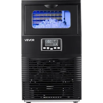 Výrobník ledu Výrobník ledu Vevor HZB-30F černý 0 W