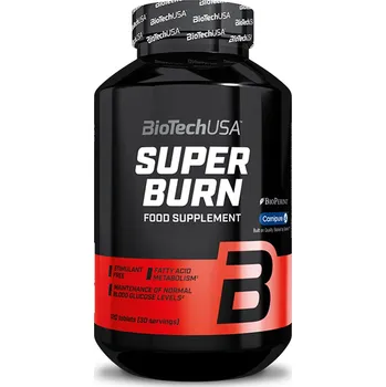 Spalovač tuku BioTech Super Burn 120 tbl