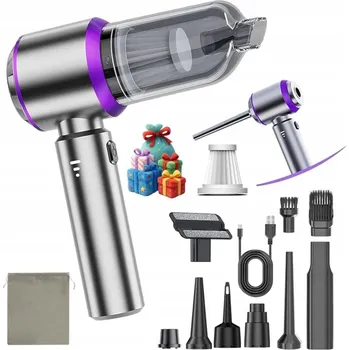 Vysavač VYSAVAČ RUČNÍ AKUMULÁTOROVÝ BEZDRÁTOVÝ DO AUTA SILNÝ 16000Pa