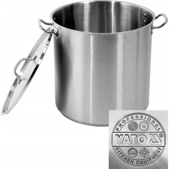 Hrnec YATO VYSOKÝ HRNEC S POKLICÍ Z NEREZOVÉ OCELI 40X40CM 50,3L YG-00008