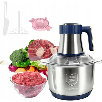 Kuchyňský mlýnek SEKÁČEK POTRAVIN KUCHYŇSKÝ ROBOT NA ZELENINY ELEKTRICKÝ NA MASO A OVOCE KRÁJEČ 500 W