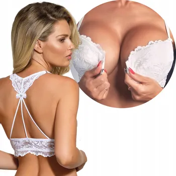 Dámské oblečení Róża push-up podprsenka bílá, velikost 70A