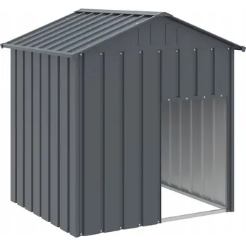 Bouda pro psa Psí bouda se střechou 117x103x123cm antracitová