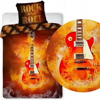 Povlečení Sada povlečení Faro 160 x 200 cm oranžová