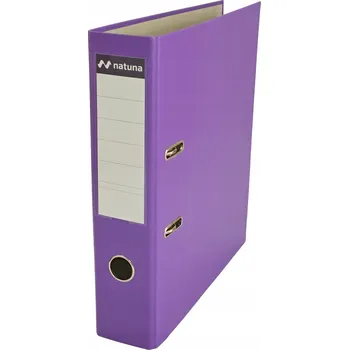 Pořadač Natuna A4, 75 mm, fialový
