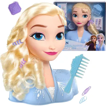Panenka Just Play Ledové království 2 Elsa hřebenová a stylingová hlava + accc.