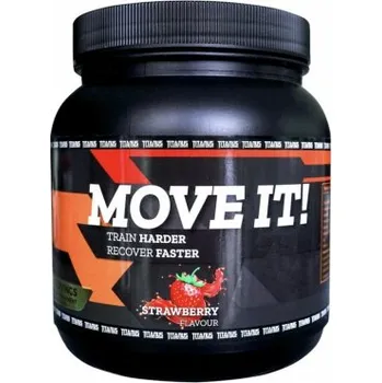 Anabolizér Titánus Intraworkout MOVE IT 600 g - Jahoda + Sleva 3 % pro registrované