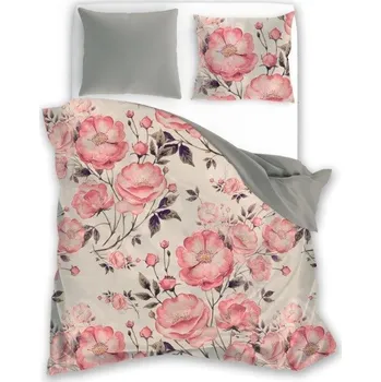 Povlečení Faro Francouzské bavlněné povlečení Eufloria 010 220x200 cm / 70x80 cm