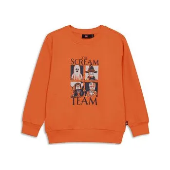 Stavebnice LEGO Mikina 11011013 Oranžová Regular Fit 110